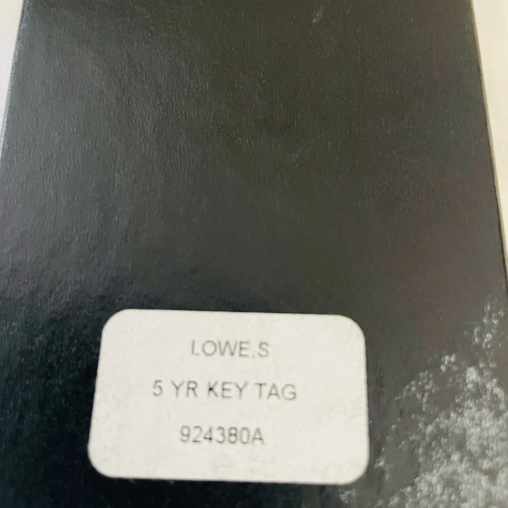 Lowe’s 5 Years of Service Keychain Employee Appreciation Collectible Silver